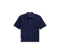 Blue Camisa de rizo en punto de ochos Relaxed XL