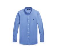 Blue Camisa fil-à-fil elástica Slim Fit S
