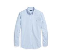 Blue Camisa oxford con rayas Custom Fit S
