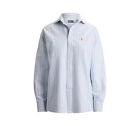 Blue Camisa oxford de algodón Relaxed Fit XS