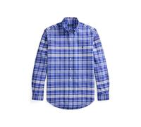 Blue Camisa oxford de cuadros Custom Fit XXL