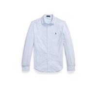 Blue Camisa oxford de punto elástico XXL