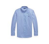 Blue Camisa Slim Fit de popelina elástica S
