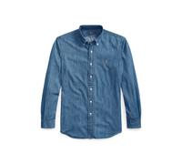 Blue Camisa vaquera Custom Fit XXL