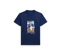Blue Camiseta Custom Slim Fit con Polo Bear L