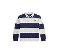Blue Camiseta de rugby Big Fit de punto XL