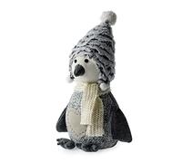 Blue Canyon Tope de puerta Snowy Penguin, color gris