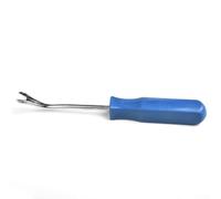 Blue Car Door Trim Panel Remover Tool 205mm Steel | para forged metal steel jaw, blue plastic grip, 205mm length, removes clips fast, prevents panel damage