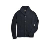 Blue Cárdigan de algodón con cuello chal XXL