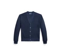 Blue Cárdigan de lino Relaxed Fit M