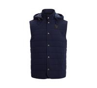 Blue Chaleco de punto jersey acolchado XXL