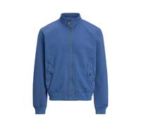 Blue Chaqueta Bedford de tela de chino XL