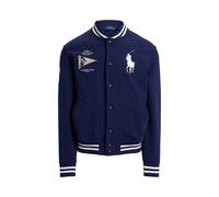 Blue Chaqueta de béisbol de felpa Big Pony XXL