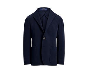 Blue Chaqueta Polo Soft Modern de punto doble L