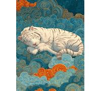 Blue Cloud 4000 Piece Jigsaw Puzzles for Adults, Colourful, Challenging & Brainteasing Adult Puzzles 4000 Pieces Animals, Fun jigsaws for The Whole Family 56x34 Inch