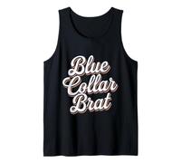 Blue Collar Brat Orgullo de la Clase trabajadora |- Camiseta sin Mangas