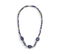 Blue Collar corto con cuentas azules TALLA ÚNICA
