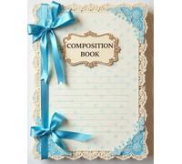 Blue Coquette Composition Notebook: 120 Pages, with Cartoon Cover Design, designed for School Notes, Ideas, Women, Teens, Back to School gifts120 ... Ideas, Women, Teens, Back to School gifts