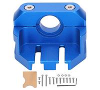 Blue CR - 10 Extruder Mount Block | Full Metal Anodized Aluminum Alloy | Dual Fan Supported | Fits - 3 / - 5 / CR - 10S & More