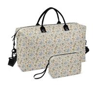Blue Crush - Bolsa de lona para fin de semana, bolsa de viaje para gimnasio con bolsa de aseo para gimnasio, juego de 2 piezas