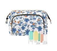 Blue Crush - Bolsa de maquillaje impermeable para mujer, monedero para accesorios de viaje, Azul (Blue Crush), 1 size