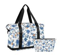 Blue Crush - Bolsa de viaje para fin de semana con correa ajustable para senderismo, gran capacidad, color azul, talla 1, Azul (Blue Crush), 1 size