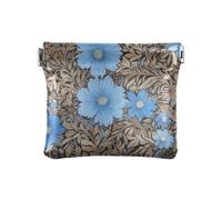 Blue Crush - Bolso de piel sintética para cambio, organizador de tarjetas para mujer, Azul (Blue Crush), 1 size