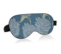 Blue Deep Roses Sleep Eye Mask, Sleeping Mask & Blindfold con diadema elástica Soft Comfort Eyeshade Sleep Cover para siesta de yoga de viaje