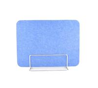 Blue Desk Dividers for Office, Free Standing Ruise Reducing Privacy Panels de Privacy with Sound Proof Design, Clips Ajustables para Aula y Espacio de Trabajo, Easy Install Portable Partición 30x90cm