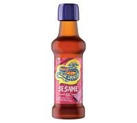Blue Dragon - Aceite de Sésamo Tostado 100% 150 ml, Ideal para Salteados y Aderezos, Apto para Vegetarianos y Veganos