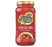 Blue Dragon - Salsa Sig Korean BBQ con Soja y Sésamo 350g | Elaborada con aceite de sésamo y pimentón ahumado. Ideal para marinar carnes, barbacoas, salteados wok y platos coreanos.