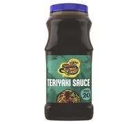 Blue Dragon - Salsa Teriyaki con Jengibre, Salsa de Soja Japonesa, Sabor Dulce Caramelo - 1 Litro