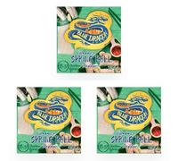 Blue Dragon - Viet Spring Roll Wrappers 22 cm 134 g - Pasta de Arroz para Elaborar Rollitos Vietnamitas Tradicionales en Casa (Paquete de 3)