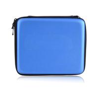 (Blue)Estuche rígido de almacenamiento Eva bolsas carcasa protectora correa para 2ds Nintendo