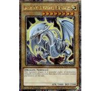 Blue-Eyes White Dragon (7th Art) (Quarter Century Secret Rare) - RA04-EN108 - Quarter Century Secret Rare - 1ª edición