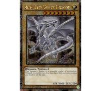 Blue-Eyes White Dragon (8th Art) (Quarter Century Secret Rare) - RA04-EN108 - Quarter Century Secret Rare - 1ª edición