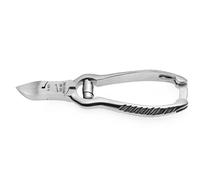 BLUE FARM | Alicates para uñas de los pies de acero inoxidable, cóncavo, superpuesto, muelle bovolo Alicates uñas pies de 11 cm