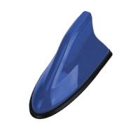 (Blue) Fashion Waterproof Shark Fin Antenna Auto Car Roof Strong Signal Radio Aerials
