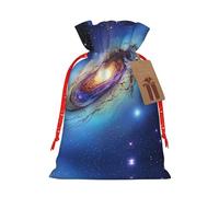 Blue Galaxy - Bolsa resistente con cordón de 4.7 x 6.9 pulgadas, bolsa de regalo moderna y práctica para necesidades diarias, 1 unidad