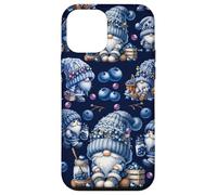 Blue Gnome Summer Accessories For Garden Lover Blueberry Carcasa para iPhone 12 mini