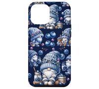 Blue Gnome Summer Accessories For Garden Lover Blueberry Carcasa para iPhone 12 Pro Max