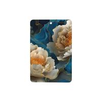 Blue Gold - Ambientadores de agua líquida para coche, 4 unidades, tarjetas perfumadas colgantes, tarjetas perfumadas para coche, tabletas de aromaterapia