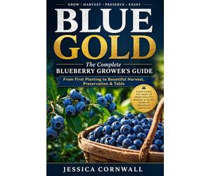 Blue Gold: The Complete Blueberry Grower’s Guide: Grow, Care, and Harvest Abundant Blueberries at Home - Soil, Varieties, Pruning, Containers, Pest Control & Preservation (Grow Food Anywhere Series)