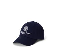Blue Gorra de sarga con escudo bordado TALLA ÚNICA