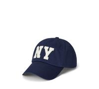 Blue Gorra de sarga con parche NY TALLA ÚNICA