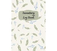 Blue & Gray Cover: Small Business Inventory Log Book for Inventory Management and Stock Tracking, Come with Undated Monthly Planner to help you ... Products easily, 120 Pages, Size 6” x 9”.