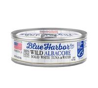 Blue Harbor Fish Co. Wild Albacore - Atún blanco sólido en agua con sal marina, lata de 4.6 onzas