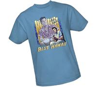 Blue Hawaii - Camiseta de Elvis Presley para hombre, talla, azul, XL