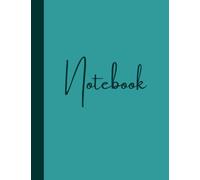 Blue Horizon: A Modern Aesthetic Notebook for Creative Students: Unlined Journal with Margins - 120 Pages in a Calm & Stylish Blue Design for Writing, Sketching & Ideas