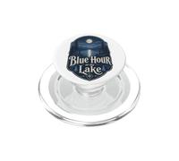 Blue Hour at The Lake Badge Lakecore Aesthetic PopSockets PopGrip para MagSafe